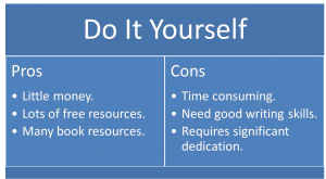 Do it Yourself: Pros and Cons